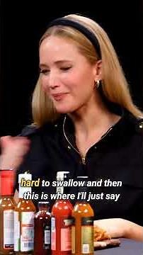 Jennifer Lawrence Faces the Fiery Challenge of 'Da Bomb' Hot Sauce!