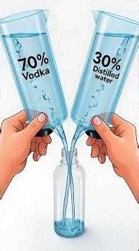 El truco del 70% vodka que mata 99% del mal olor