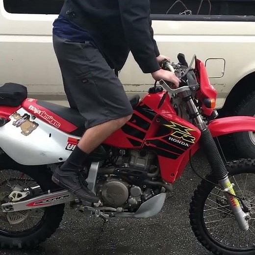 Xr650r if you can start it…