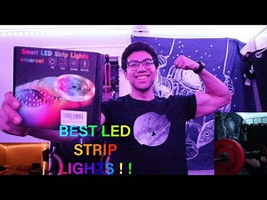 BEST 50ft LED STRIP LIGHTS INSTALLATION AND REVIEW WITH MUSIC SYNC l 2021