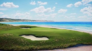 Thinking of a golf trip towards the end of 2021? Verdura Resort, a Rocco Forte Hotel's East Course is the PERFECT destination, and it's opening in October  The video showcases the signature 9th hole on the East Course, and it looks unbelievable. What do you think of this? Fancy it later this year? | GolfMagic | Facebook