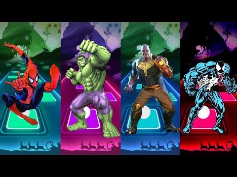 Avengers Cartoon 🆚 Spiderman 🆚 Hulk 🆚 Thanos 🎼 Very Good Very Well...