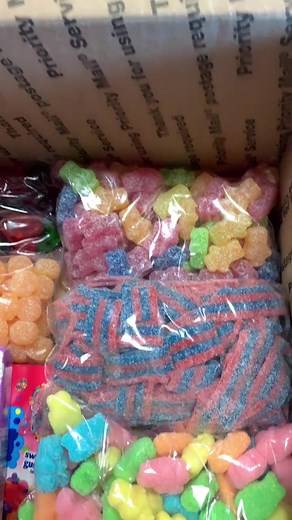 Pack a Large Box of Sour Candy and Gummy Candy!