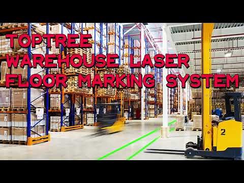 TOPTREE - Warehouse Laser Floor Marking System Virtual Line