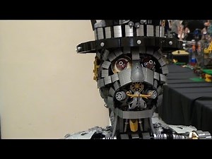 Mechanical LEGO Technic Steampunk Robot | BrickCon 2015