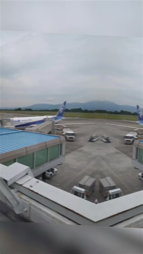 鹿児島空港で迫力満点の飛行機体験！