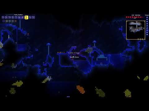 Aerolite bars! terraria calamity part 18!