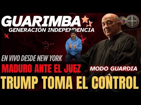 🔴 VENEZUELA EN VIVO - MADURO ANTE EL JUEZ - DESDE NEW YORK - TRUMP TOMANDO CONTROL DE VENEZUELA