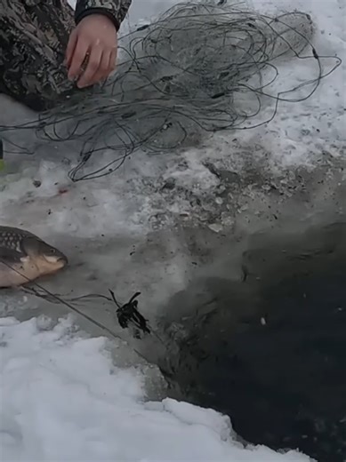 Winter Fishing Adventure: Catching Karas