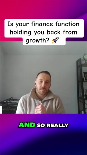 Is your finance function holding you back from growth? #startupfinance #cfo #accounting #fundraising #metrics #cashflow