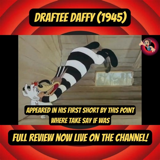 Draftee Daffy (1945) review is live! Join me and my son Jack as we dive into this classic WWII Looney Tunes short directed by Bob Clampett! #LooneyTunes #CartoonReview #DaffyDuck #WWII #Animation #VintageCartoons #ClassicAnimation #BobClampett #VintageCartoons #HistoryNerd #AnimationFans #warnerbros #looneytunescartoons #Retro #ClassicShorts #OldSchoolFun #CartoonHistory #OldSchoolAnimation | Anthony's Animation Talk