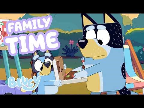 Bluey Family Time! 💙 😊 | FULL EPISODES + More 🌟 | Bluey