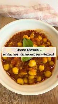 Chana Masala – Easy Chickpea Recipe Ready in 25 Minutes 😋