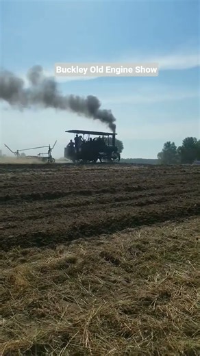 Steam Traction Engine disc plowing #farmingtraditions #tractorshow #steamengine