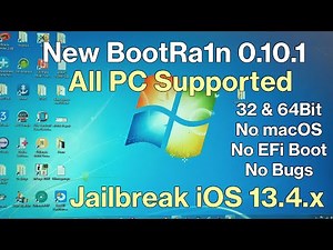 New BootRa1n 0.10.1 Jailbreak iOS 13.4.x, iOS 12.4.x | checkra1n Windows