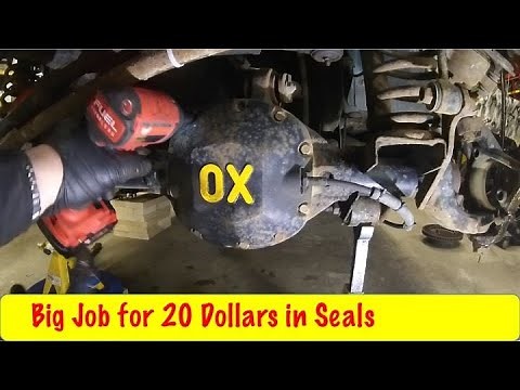 DIY Dana 30 Seal replacement How to