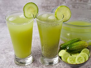 Refreshing Cucumber Juice | Cucumber Cooler Recipe | Easy Summer Drinks Recipe | Yummy Recipes