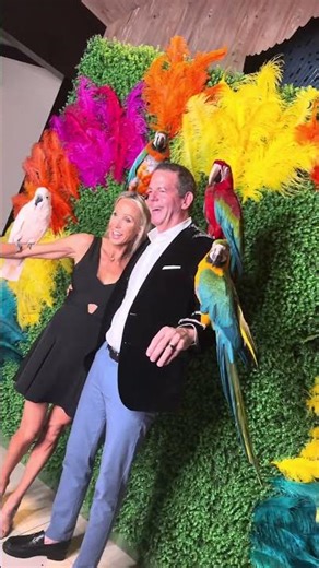 Tropical Samba Carnival Event Design, Decor & Entertainment - AHotParty.com. #carnivalthemeparty