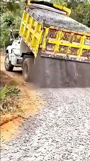 Road Improvement with Crushed Stone Spreading | Practical Engineering in Action!
