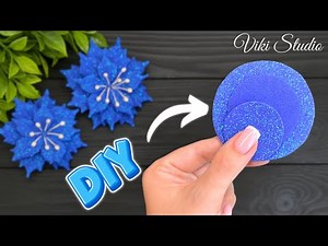 Amazing Flowers from EVA Foam ✨ Easy Flowers ✨ DIY Tutorial Crafts