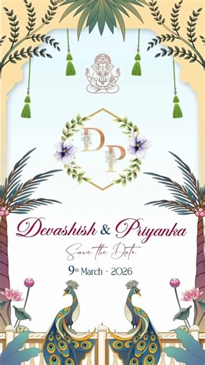 Traditional Indian Wedding Digital Invitation - Indian Wedding Invitation Story 2026