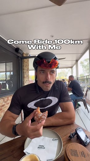 Josh Everett on Instagram: "100km In The Bank ✅ Avg Pace - 29.6km /h Elevation Gain - 701m Time - 3hr24min Avg Watts - 176w Calories Burned - 2,148 Elapsed Time - 4hr27min (time spent eating snacks & coffee)"