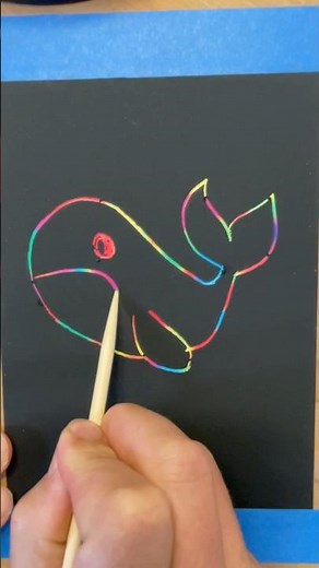 How to draw cute whale easy 🐳🐋 Step by step drawing for kids