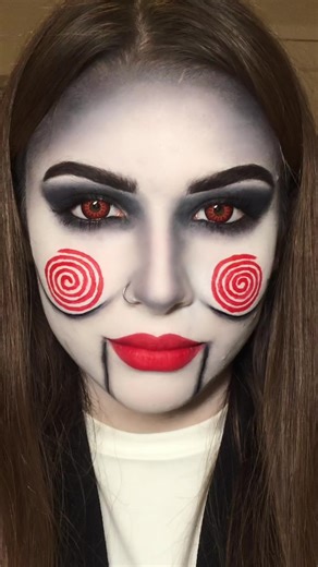Saw and Jigsaw Inspired Halloween Makeup Tutorial