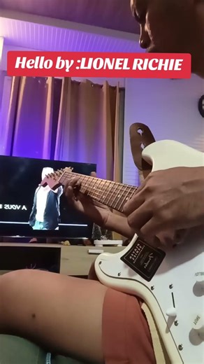 hello by lionel richie #electricguitarmusic #guitarcover #rockmusic #electricguitar guitar solo
