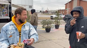 1.1M views · 1.2K shares | Barstool Pizza Review (3rd Street Detroit Philly Sandwich) Detroit 75 Kitchen Food Truck | David Portnoy - El Presidente | Facebook