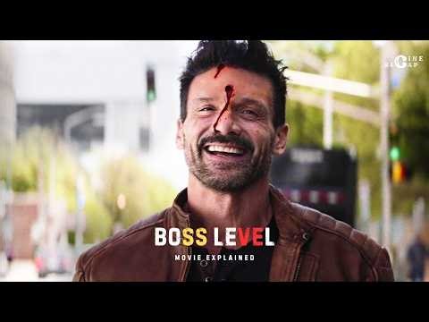 Boss Level Full Movie Explained | He’s Trapped in a Real-Life Video Game | Cine Recap