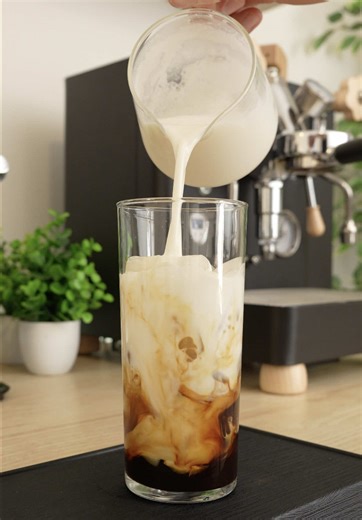Tiramisu iced latte! You can use instant coffee or espresso for this. I forgot to say I added vanilla extract as well. The whole thing was delicious and so easy to make!