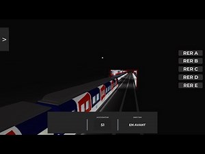 Roblox projet RER trajet avec un MS61 ( RER A )