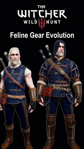 Feline Gear Upgrades | The Witcher 3 Wild Hunt | #thewitcher3 #shorts