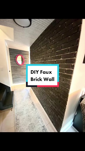 Easy DIY Faux Brick Wall Installation for Beginners | Part 1