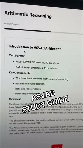 ASVAB Study Guide #asvab #asvabtutoring #military