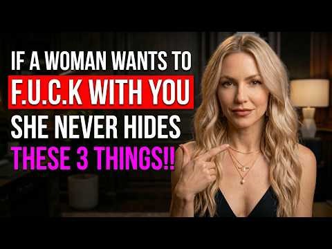 3 Hidden Signs a Woman Deeply Wants Yours This | Female Psychology Explained