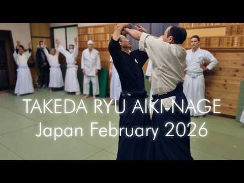 🥋 TAKEDA RYU AIKI-NAGE – Not Techniques, But the Secret Foundation of Aiki no Jutsu