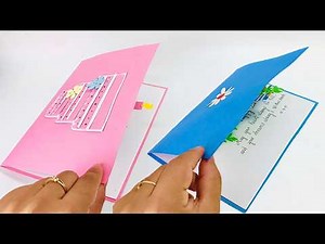 How to Make 2 Easy 3D Pop-Up Birthday Cake Cards | DIY Birthday Card Tutorial | DG Handmade