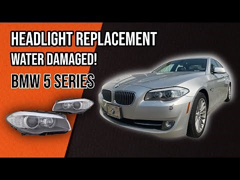 BMW F10 Headlight Replacement (550i, 535i, 528i 2011-2016) | Step-by-Step DIY