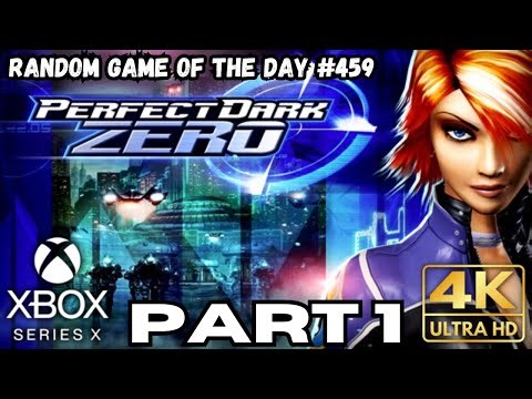 Perfect Dark Zero Gameplay Walkthrough Part 1 | Xbox Series X | 4K HDR | RANDOM GAME OF THE DAY 459