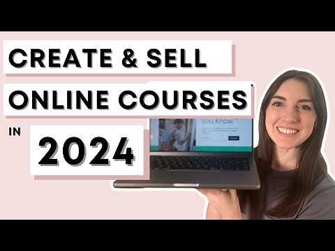 How to create an online course & make your first sales in 2024