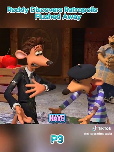 Roddy Discovers Ratropolis 🐀 | Flushed Away #FlushedAway #Roddy #Ratropolis #DreamWorks #DreamWorksAnimation #Animation #AnimatedMovie #MovieTok #AnimationTok #FYP