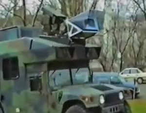 ALVINN, a self-driving car made in 1989 that used artificial intelligence to steer.
