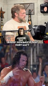 Edge On Matt Hardy’s Leg Drop From The Cage #wwe #aew | Chris Van Vliet