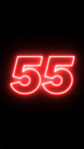 55 Second Countdown Timer Red Neon Light Digital Clock with Beep & Alarm Sound #timer #countdown
