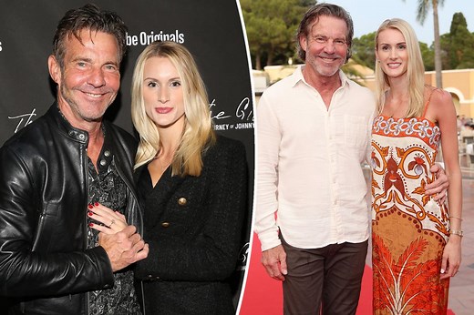 Dennis Quaid, 71, gives rare insight into 39-year age gap with wife Laura Savoie, 32