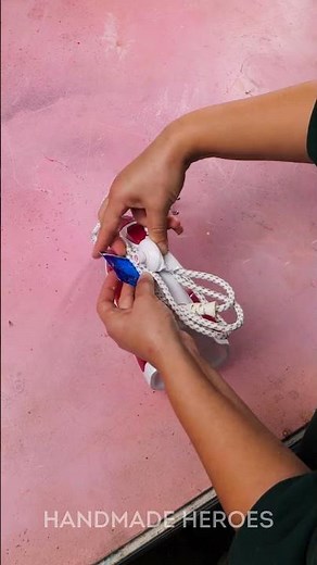 DIY cable holder using a toothpaste tube😳