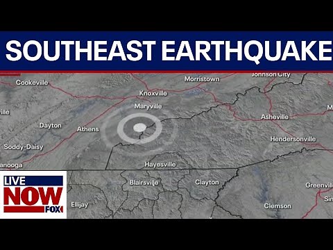 BREAKING: Atlanta, Knoxville rattled as earthquake shakes the Southeast | LiveNOW from FOX