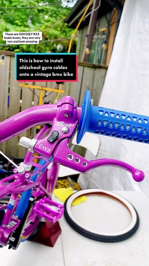 Installing Oldschool Gyro Brake Cables on Vintage BMX Bikes